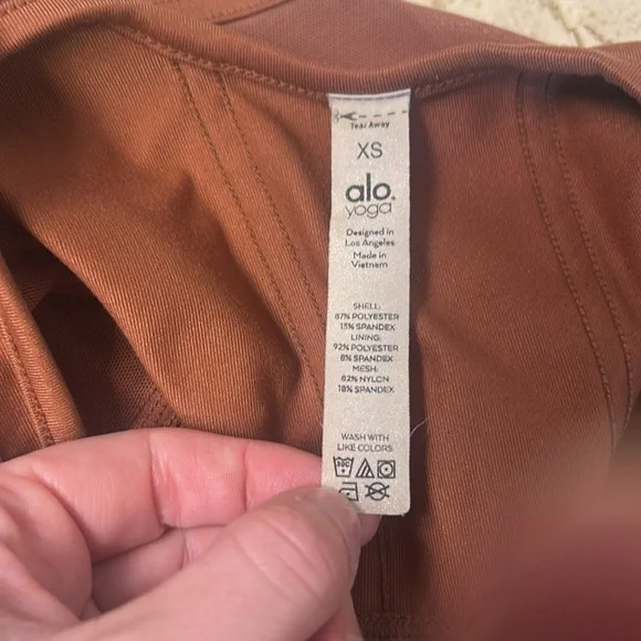 Alo airbrush mesh corset tank - Picture 4 of 4